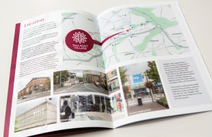 Brochure Design - Map Design - Tallaght Village - GVA Donal O Buachalla